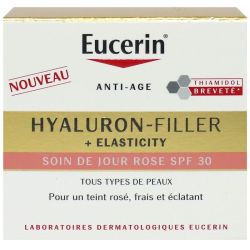 Eucerin - RECHARGE soin de jour ROSE Hyaluron-Filler + Elasticity SPF30 (50 ml)
