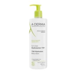 A-derma lait corps hydratation 72h 400ml