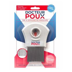 Docteur poux - peigne avec loupe anti-poux & lentes