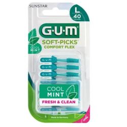 Gum - Soft picks comfort flex cool mint x40