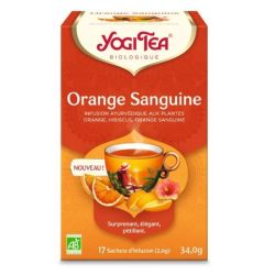 YogiTea - Sachets d'infusion Orange Sanguine x 17