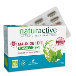 Naturactive - Maux de tête FLASH bio 14 gélules
