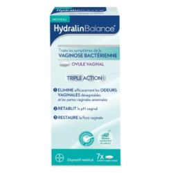 Hydralin - HydralinBalance vaginose bactérienne triple action x7 ovules
