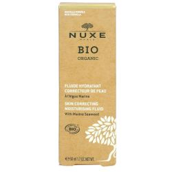 Nuxe fluide hydratant correcteur de peau bio (50 ml)