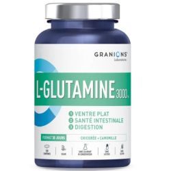 L-glutamine 3000mg 120 comprimés x30 jours