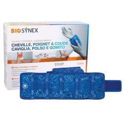Biosynex - Coussin thermique cheville/poignet/coude 11x35cm