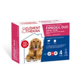 Clément Thékan - Fiprokil Duo 268mg / 80mg chien de 20 à 40 kg