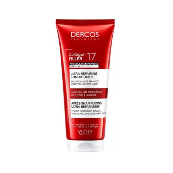 Dercos - Collagen Filler 17 après-shampooing ultra-réparateur 200ml