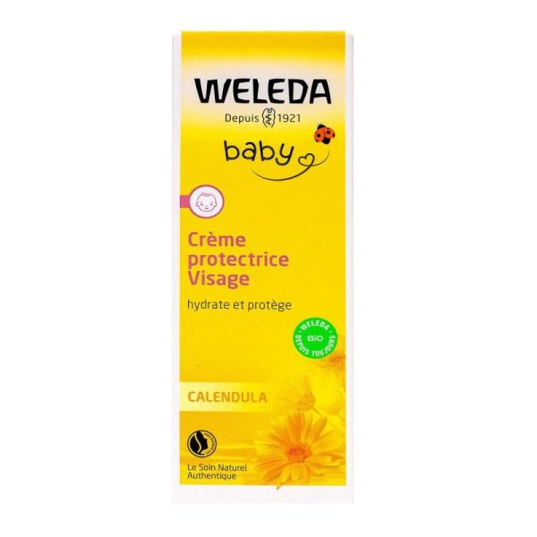 Weleda crème protectrice visage bébé (50 ml)