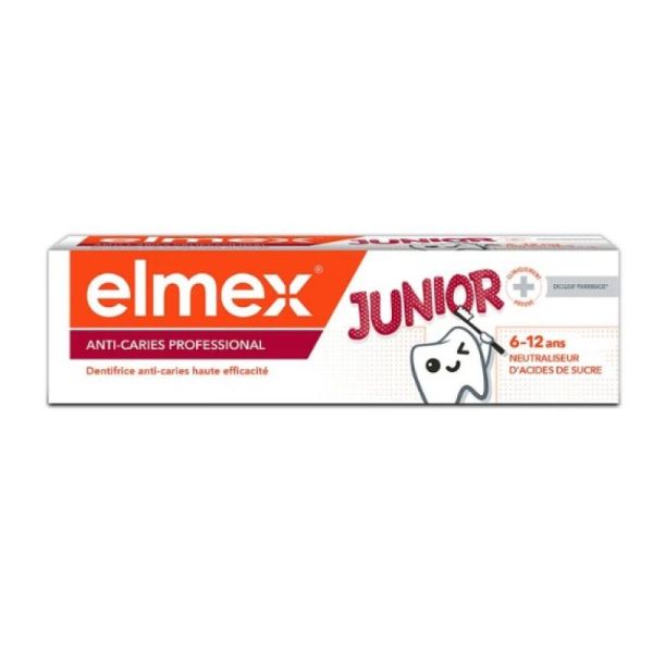 Elmex - Anti caries professional junior 6-12 ans 75ml