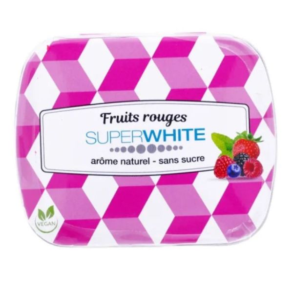 Pastilles goût fruits rouges sans sucre arôme naturel