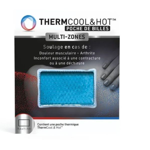 Thermcool & hot poche de gel multi-zones 19.6x11.9 cm