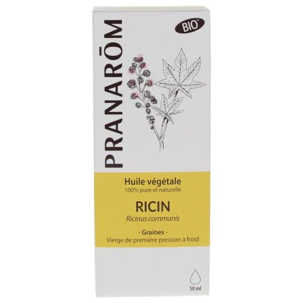Pranarom huile végétale bio ricin (50 ml)