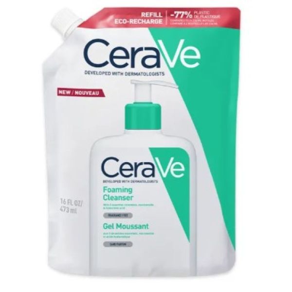 CeraVe - Gel moussant 473ml RECHARGE