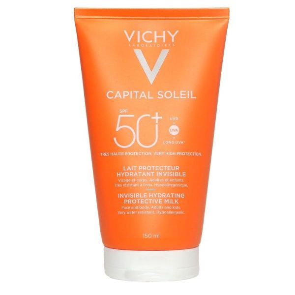 Vichy - Capital soleil spf50+ lait protecteur hydratant invisible 150ml