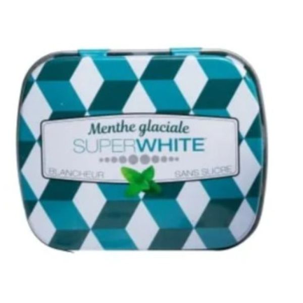 Pastilles goût menthe glaciale sans sucre arôme naturel