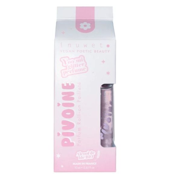Inuwet - Roll On pailleté PIVOINE 10ml