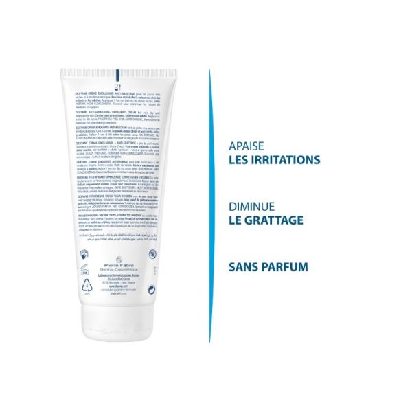 Ducray crème émolliente anti-grattage peaux très sèches (tendance atopique)