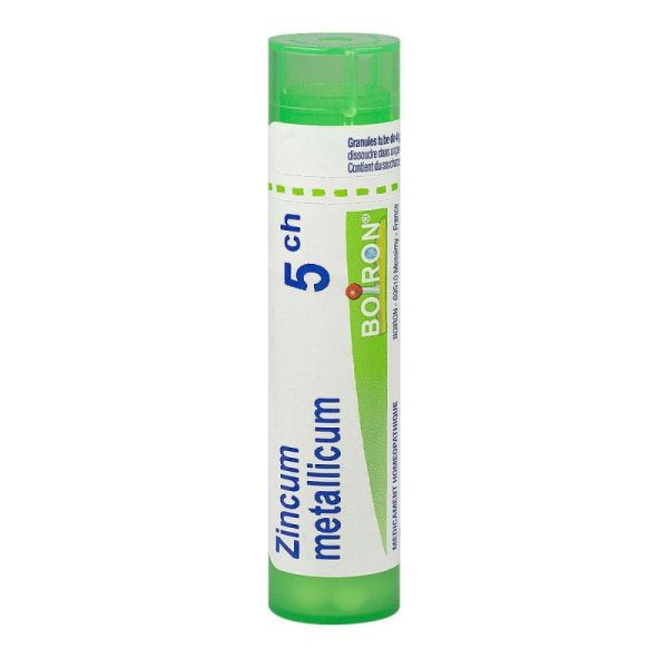 Zincum metallicum tube granules 5CH