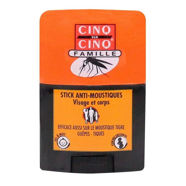 Cinq sur Cinq stick anti-moustiques 20 ml