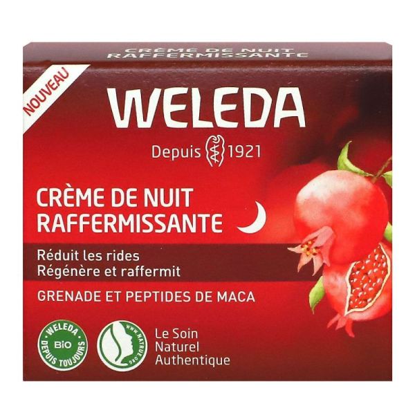 Weleda Crème de Nuit Raffermissante Grenade Maca (40 ml)