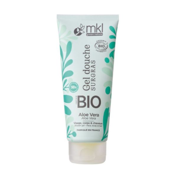 MKL gel douche bio aloe vera (200 ml)