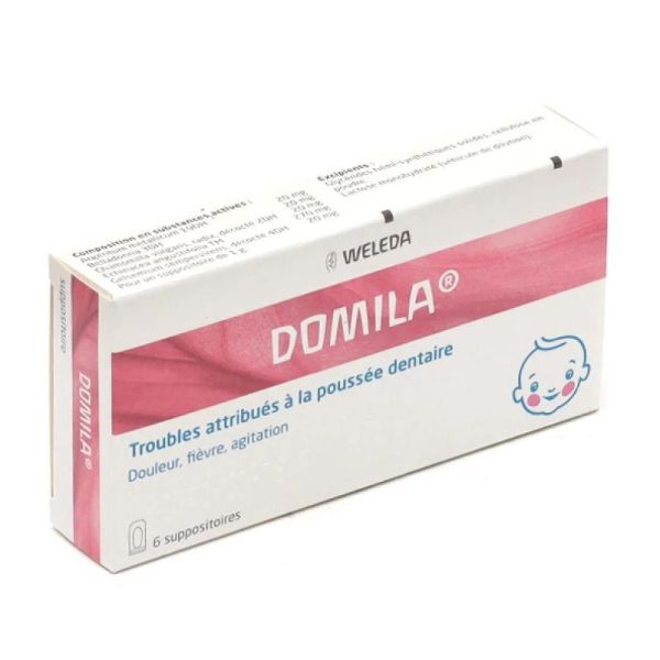 Weleda suppositoires Domila (x6)