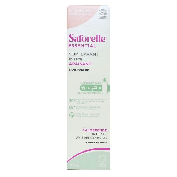 Saforelle soin lavant intime apaisant à reconstituer (2 x 6 g)