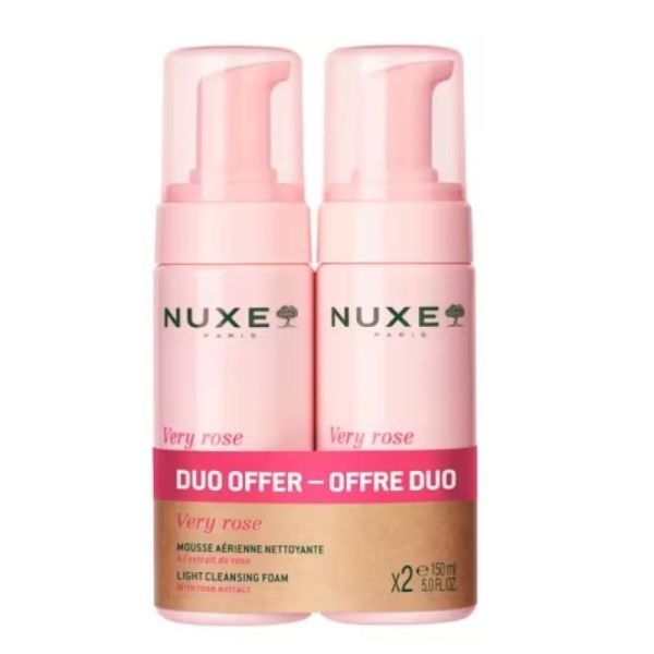 Nuxe - Mousse aérienne nettoyante 2x150ml