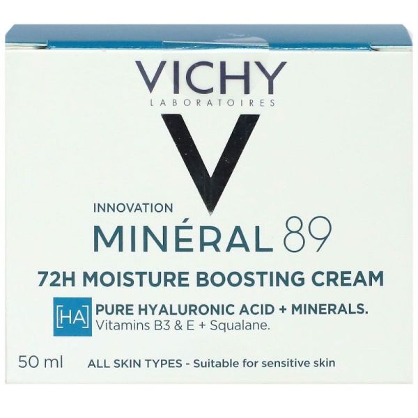 Vichy Crème Minéral 89 hydratation 72H (50 ml)