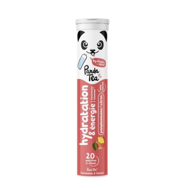 20 Pastilles Hydratation & Énergie - Pamplemousse / Citron