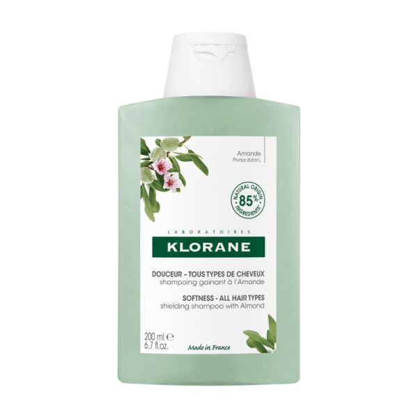 Klorane — Shampoing Gainant à l’Amande — Tous types de cheveux