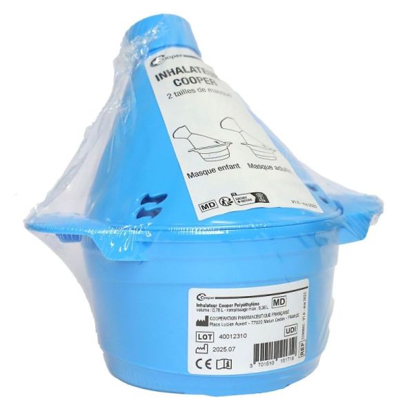 Inhalateur polyéthylene colori aléatoire