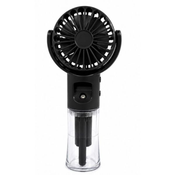Brumisateur ventilateur rechargeable Noir / Blanc / Rose ( couleur aléatoire )