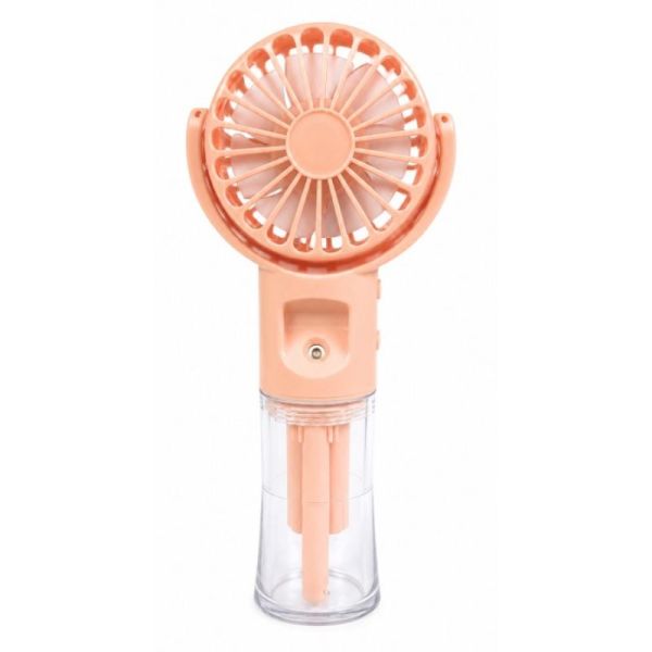 Brumisateur ventilateur rechargeable Noir / Blanc / Rose ( couleur aléatoire )