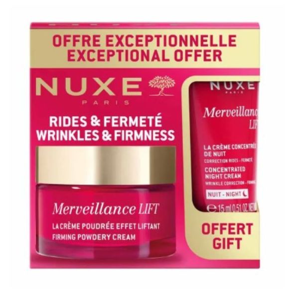 Merveillance LIFT rides & fermeté + crème nuit concentrée 15ml offerte