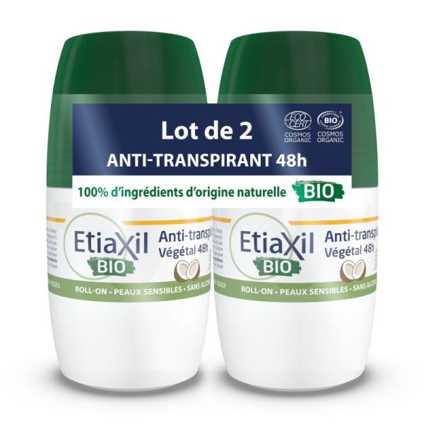 Etiaxil déodorant anti-transpirant végétal 48 h roll-on (50 ml)