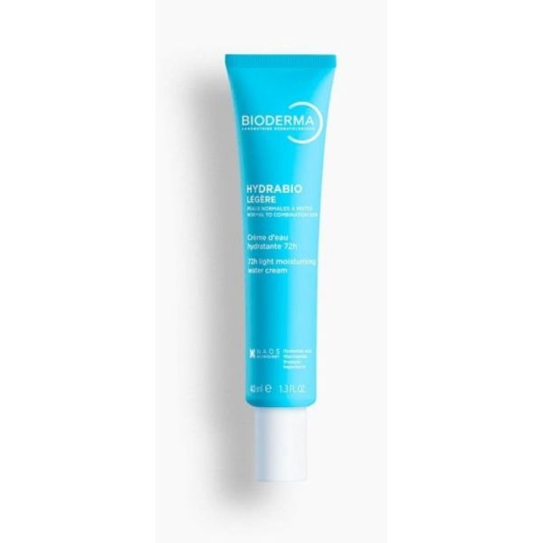 Bioderma - Hydabio légère crème d'eau hydratante 72h 40ml