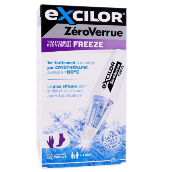 Excilor - ZéroVerrue FREEZE 4ans et plus mains & pieds