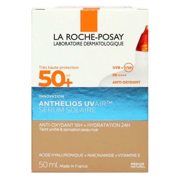 Roche-Posay - Sérum sunscreen spf50+ Anthelios UVair teinte medium natural 50ml