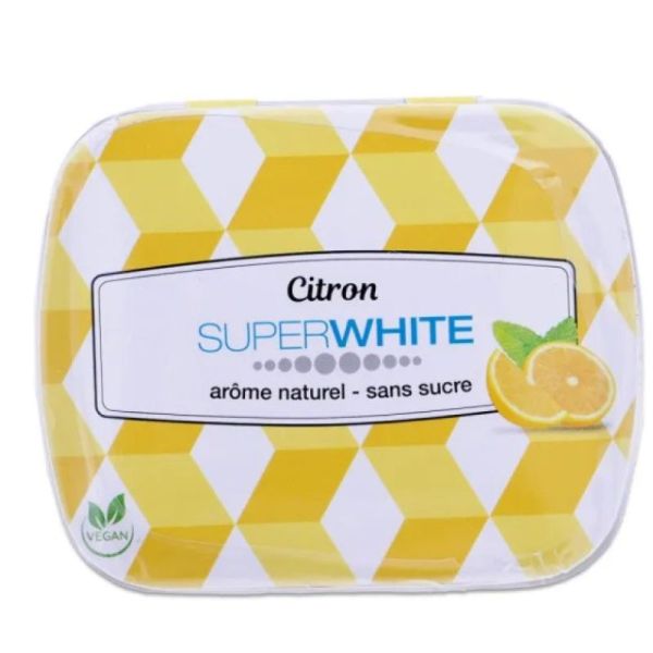 Pastilles goût citron sans sucre arôme naturel