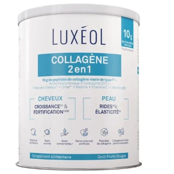 Collagène 2-en-1 275g goût Fruits Rouges