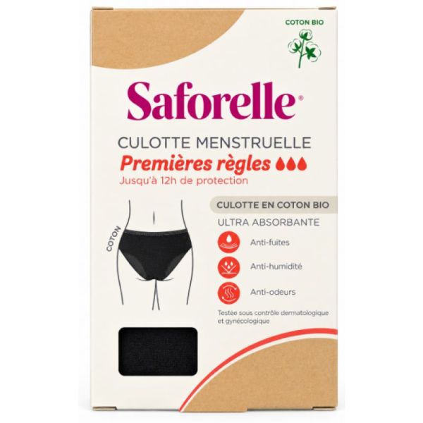Culotte menstruelle 1 ères règles 12/14 ans