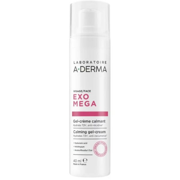 Exomega - gel-crème calmant hydrate 72h 40ml
