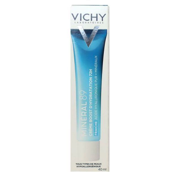 Mineral 89 creme jour légère Boost d'hydratation 75h 40ml