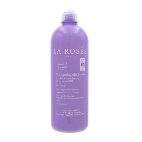 RECHARGE Shampoing ultra-doux kératine végétale & lupin BIO 400ml