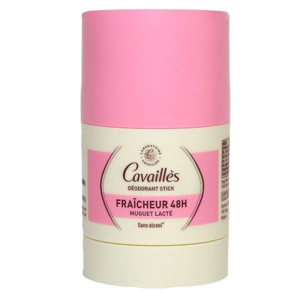 Déodorant stick fraîcheur 48h muguet lacté 50ml