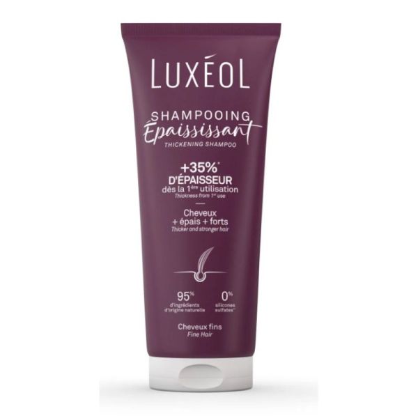 Luxeol - Shampooing épaississant +35% dès la 1ère utilisation 200ml