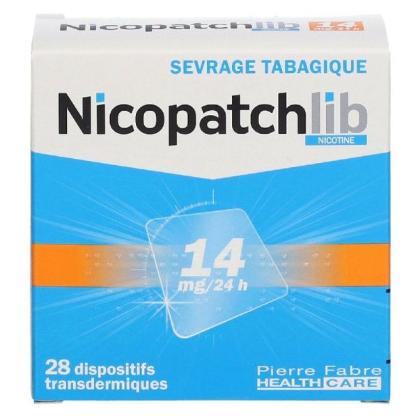 Nicopatch 14 mg/24 h transdermique (28 patchs)
