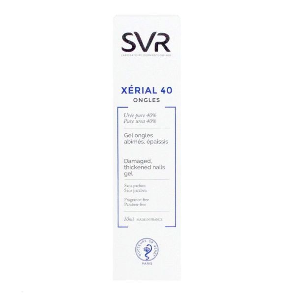 SVR Xérial 40 Gel pour ongles abîmés et épaissis (10 ml)